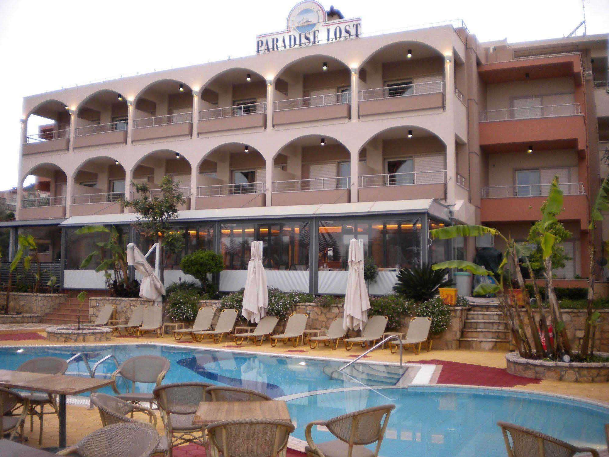 Paradise Lost Hotel-Apartments Toló Kültér fotó